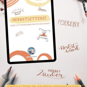 Herbstletterei – Deine Letteringsammlung für den Herbst